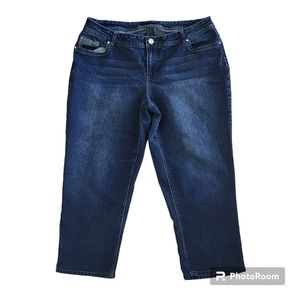 Ashley Stewart Cropped jeans size 16W